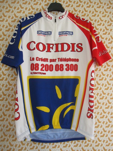 Maillot cycliste cofidis - cycliste,