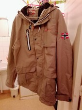 Parka beige foncé