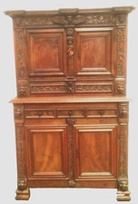 bahut quatre volets en noyer