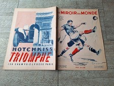 le miroir du monde mars 1933 football ordner france allemagne berlin  hotchkiss