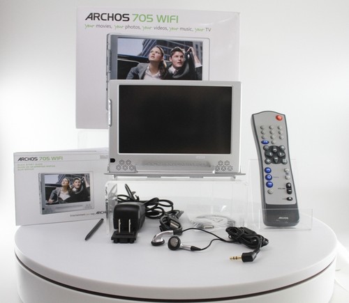 Boxed archos 705 - 705, 7"