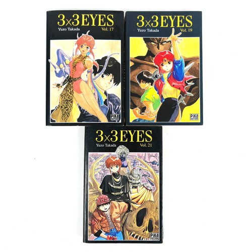 3x3 eyes lot manga - 3x3,