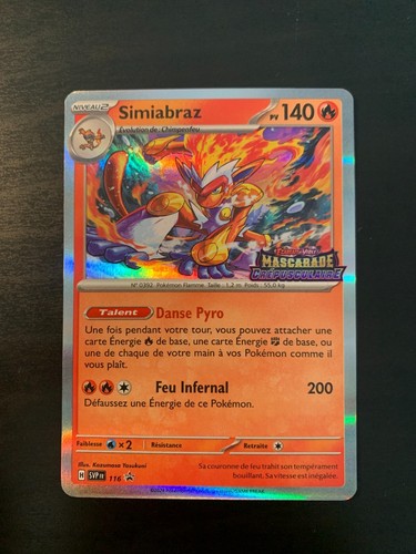 Carte pokémon simiabraz svp - carte, :