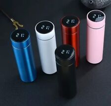 Gourde Thermos Acier Inoxydable Température Digitale Led 500ml