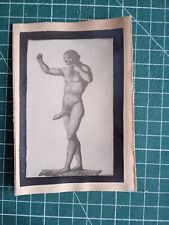 BL08 circa 1895 Photo contrecollée sur carton d'estampe érotique