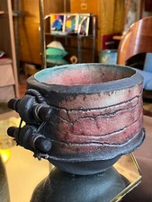 superbe pot afro en céramique