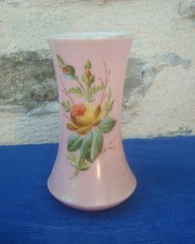 V72 Vase Verre Cristal Opalin