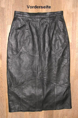 Jupe cuir miss helen - en,