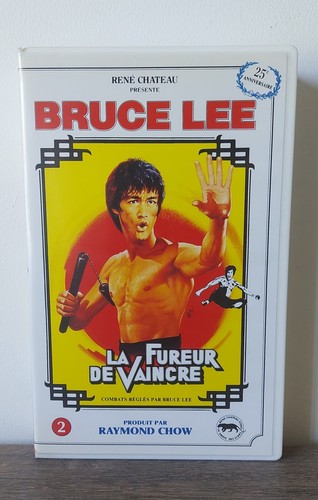 Vhs bruce lee - bruce, fureur