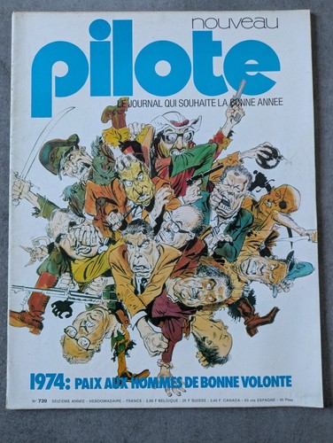 Magazine pilote 1974 739 - n°,