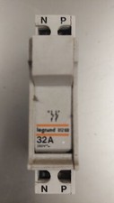 Porte fusible 32A  P + N LEGRAND 01260