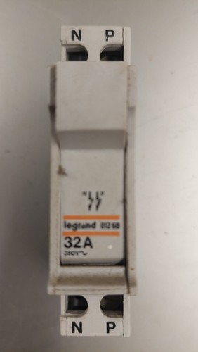 Porte fusible 32a n - 32a, p