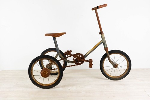 Old kid tricycle bike - old,