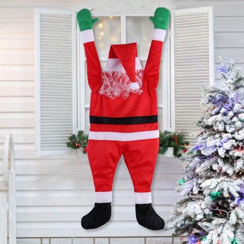 Escalade suspendu père noël - suspendu,