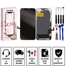 Écran Complet iPhone 12 / 12 Pro – LCD + Vitre Tactile – Kit Outils Inclus - LCD