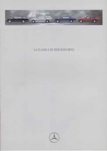 Catalogue brochure mercedes - brochure,