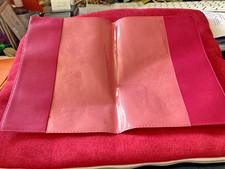 PROTÈGE LIVRE OU CAHIER 15X20cm ROUGE NEUF