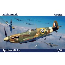 Maquette Avion Spitfire Mk.iia Weekend Edition |eduard|84206| 1:48 Maquette Char