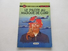 BUCK DANNY T 37 BE/TBE LE PILOTE AU MASQUE DE CUIR REEDITION 1976