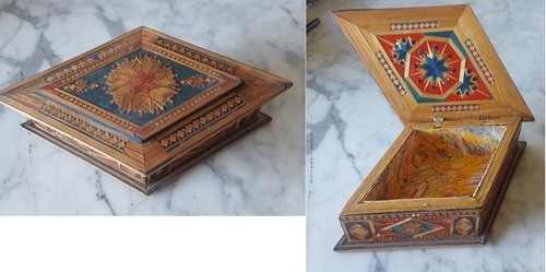 Marqueterie paille rare - marqueterie, de