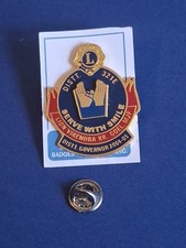 Pin's Lions Club Ancien Usa.