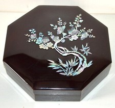 Boite à compartiment bois