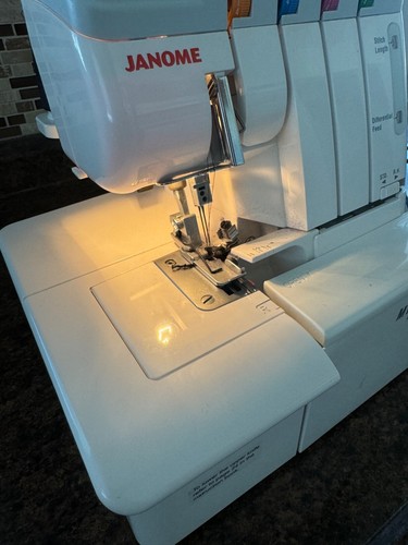 Janome 744d serger with - serger,