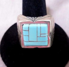 Indigènes Zuni Turquoise &