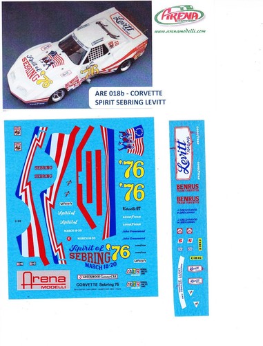 Decal corvette 76 spirit - .decal,