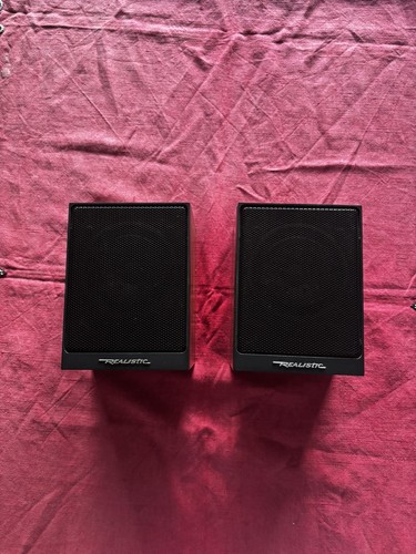 Paire enceintes realistic - paire,