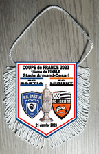 FANION 16ème de Finale  Coupe de France 2023 SC BASTIA - FC LORIENT