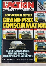 L'ACTION AUTOMOBILE N°229 PASSAT DIESEL /VISA CLUB / R5 TL / CX REFLEX / HORIZON