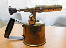 Lampe à souder ancienne LA LYONNAISE N 1  CUIVRE TBE