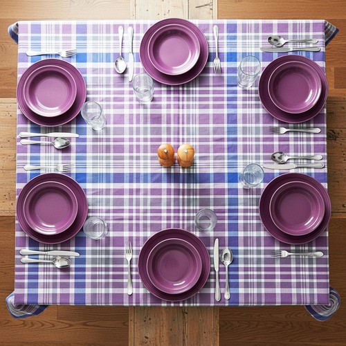 Nappe rectangulaire coton - nappe, en