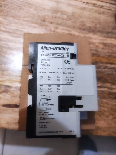 Allen bradley 140m c2e a63 - allen-bradley, 140m-c2e-a63