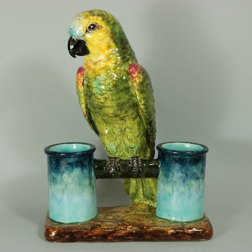 Vase figural perroquet en - figural,