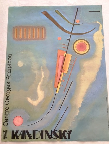 Affiche vintage kandinsky - affiche,