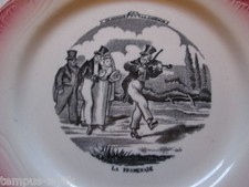 Gien assiette ancienne serie - gien,