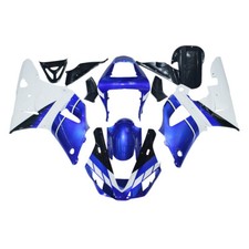 Blue white fairings - fairings, kit