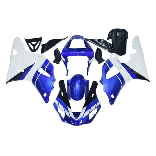Blue white fairings - white, kit