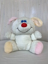 Peluche vintage Chien blanc