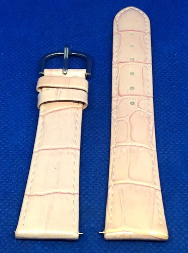Bracelet montre rose cuir - bracelet,