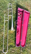 Ancien trombone à coulisse Antoine courtois Début XX