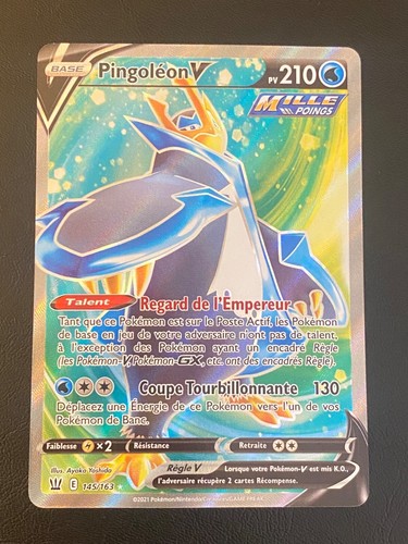 Carte pokemon pingoleon - pokemon, v