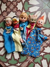 Lot de 5 marionnettes