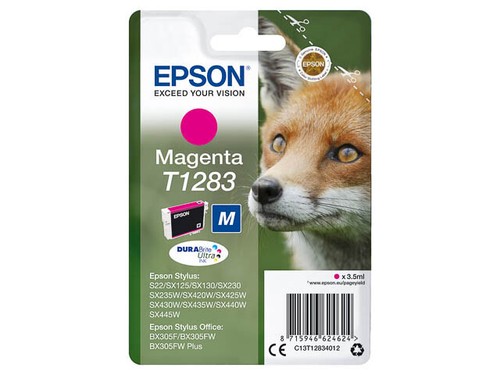 Cartouche epson t1283 magenta - epson,