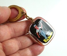 Ancien porte clé Antenne Télévision TV 2° chaine Mr Portenseigne. Ann. 60