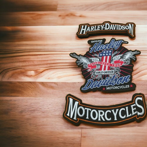 Harley davidson patch arrière - harley,