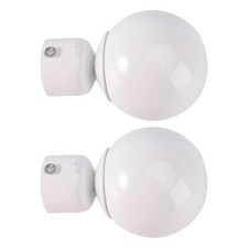  2 Pcs Embouts Pour Tringles