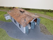 Maquette Hangar A Locomotives